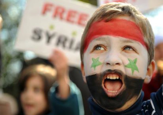 Syrian uprising poster