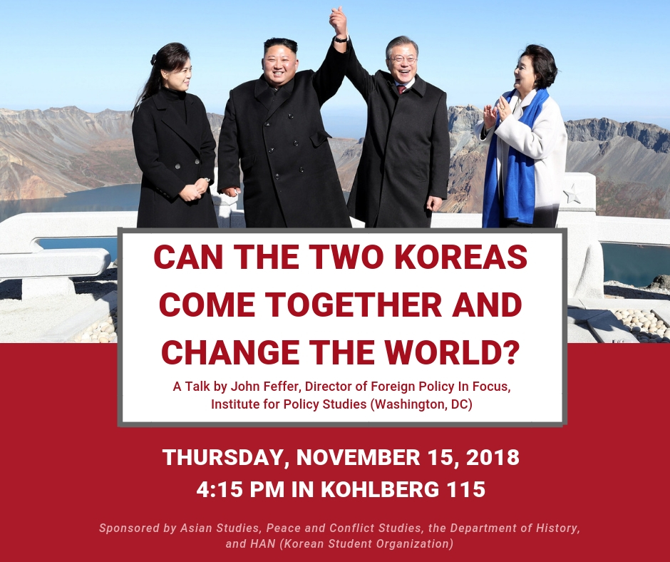 Can the Two Koreas Come Together and Change the World