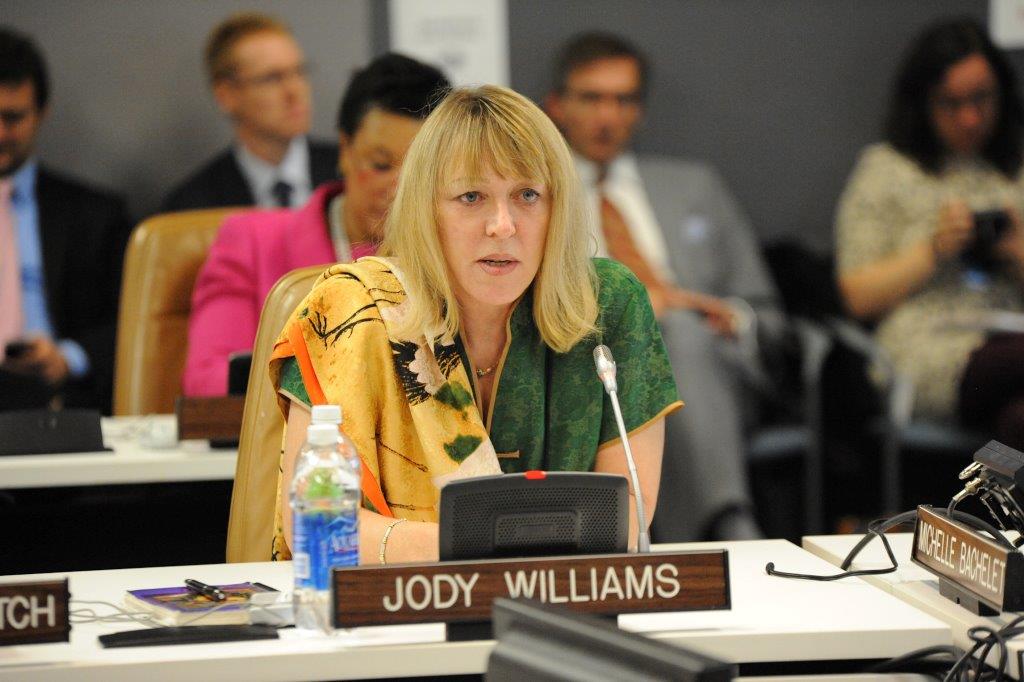 Jody Williams, Nobel Peace Prize Laureate, to speak at Swarthmore College