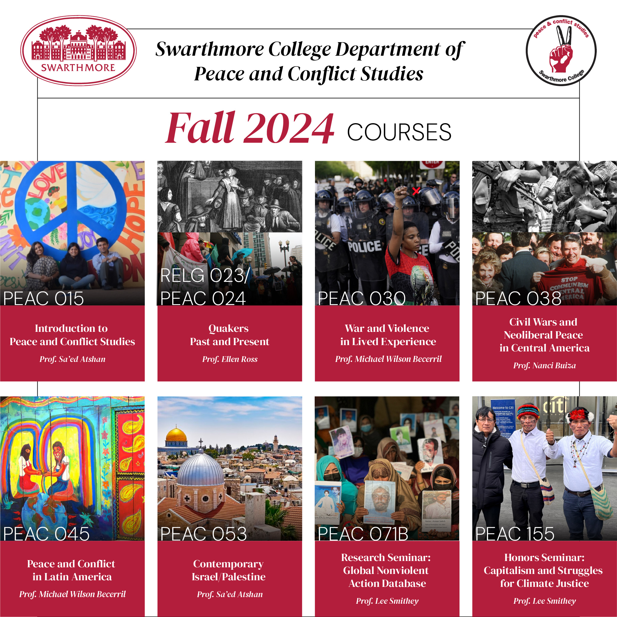 Fall 2024 PCS Courses